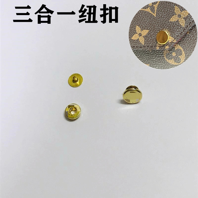 Louis vuitton wallet snap button replacement hotsell