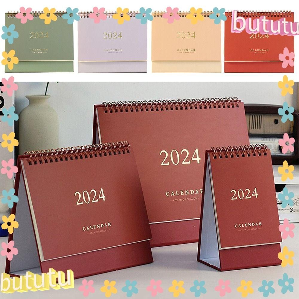 BUTUTU Desktop Calendar, July 2023 - December 2024 Writable 2024 ...