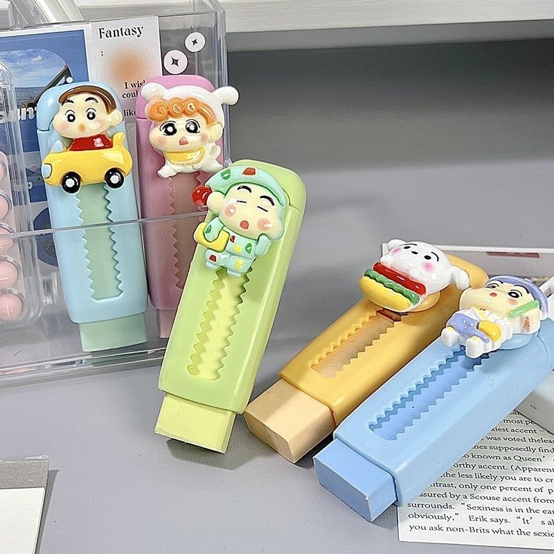 Cartoon Cartoon Eraser Crayon Shin-Chan Cute Creative Sliding ...