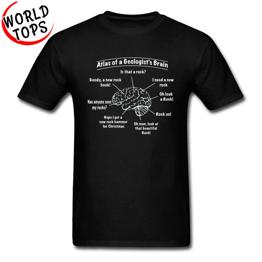 Atlas of a Geologist Brain Graphic Black Tshirts Biological Anatomy ...