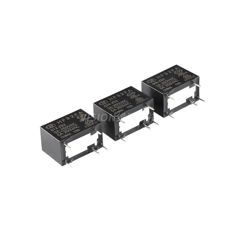 Macro Relay HF32FA-005/012/024-ZS2 5 Pins One Set Conversion Ultra ...