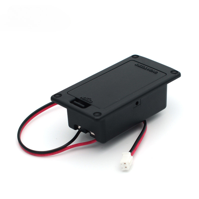 9V active pickup, electric guitar battery box, battery compartment 9V