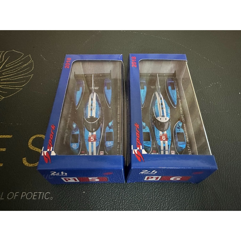 1/43 Ginetta G60-LT-P1 Mechachrome #5 2018 Le Mans 24 Hour Race