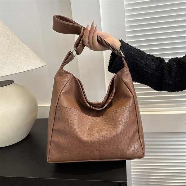 kate spade coach handbag Beg besar beg baldi retro kulit lembut wanita ...