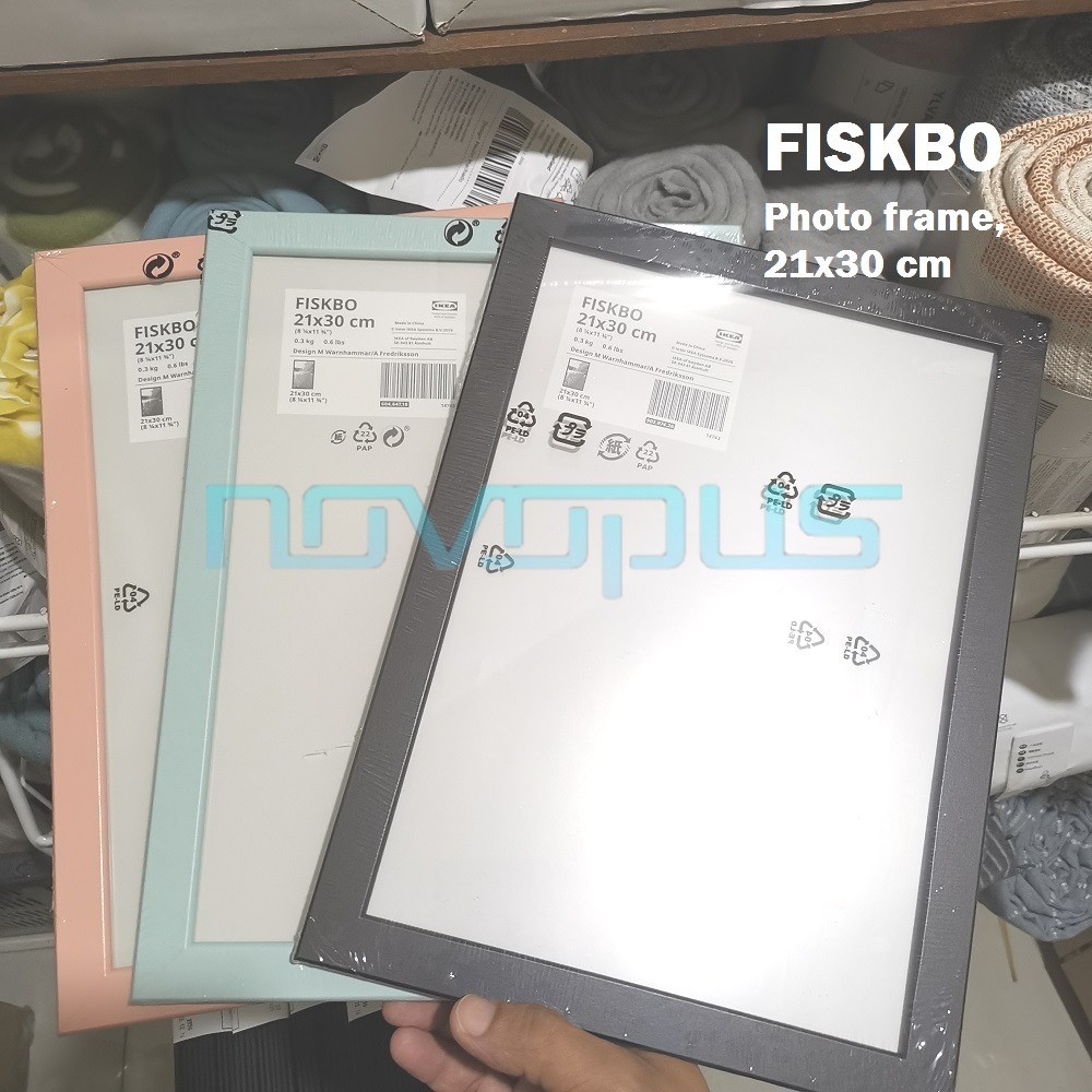 NOVO A4 Size Photo Picture Frame 21x30 cm with Front Plastic Protection