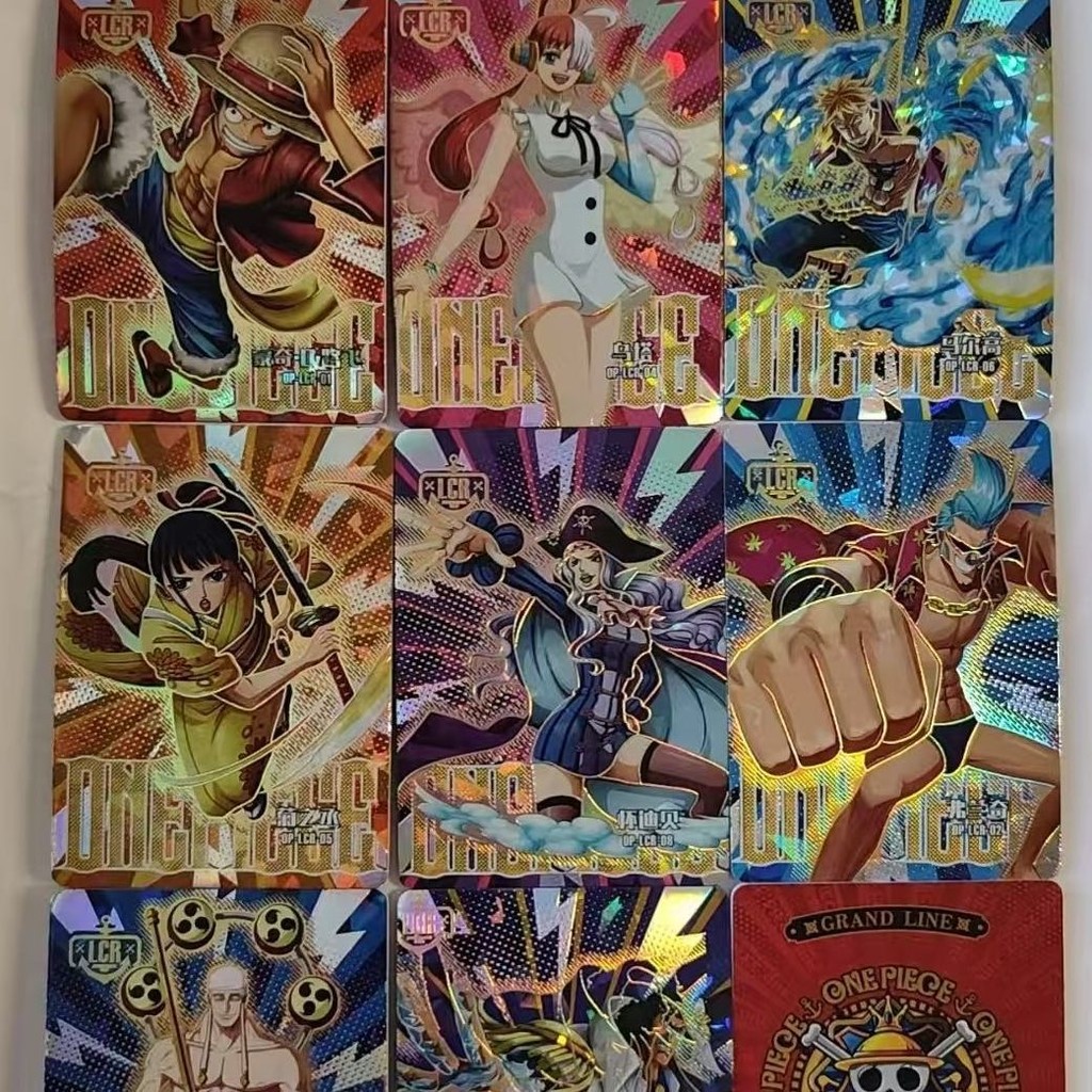 Kadu One Piece One Piece Card LCAR Rare Thick Card Uta Luffy Anime ...