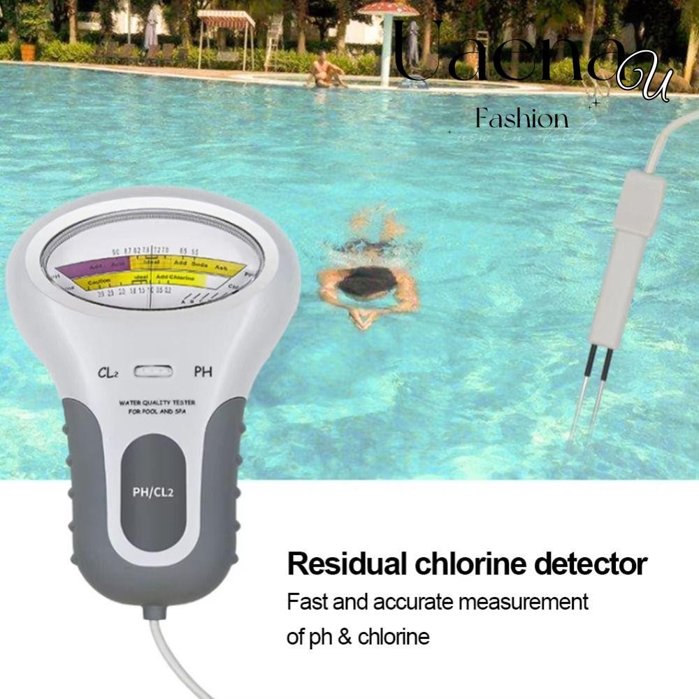 UAENAU PH Tester, Professional Pointer Display PH Chlorine Meter ...