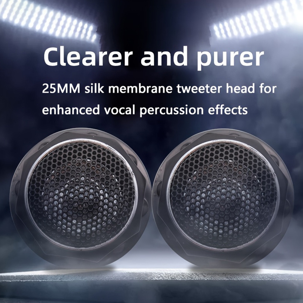2pcs 140W T280 High Efficiency Mini Dome Car Tweeter Speakers Tweeter ...
