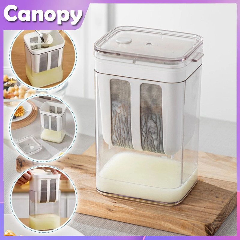 1100ML Yogurt Filter Food Strainer Greek Yogurt Machine Cheese Moisture ...