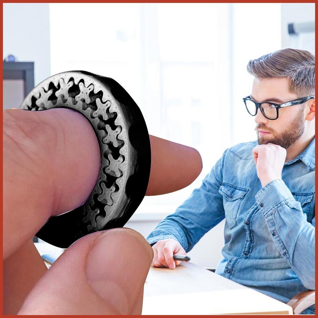 Spinner Ring Spinner Rotating Ring Handheld Finger Fidget Ring Adults ...