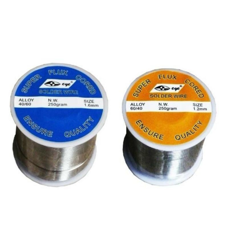 EYE Soldering Lead Solder Wire 0.8MM 1.2MM 1.6MM Rosin Core Flux Tin ...