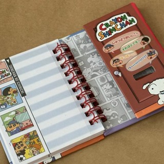 Xiaohongshu Crayon Shin-Chan Magnetic Notebook Student Learning Coil ...