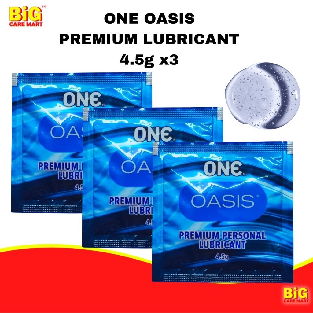 one oasis premium personal lubricant para que sirve 35 TRAVEL SACHETS ONE® OASIS PREMIUM PERSONAL LUBRICANT WATER BASED  EXP-02/2026 main image 1