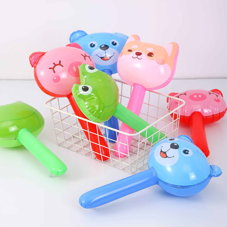 Children Inflatable Toys PVC Inflatable Bell Hammer Small Size ...