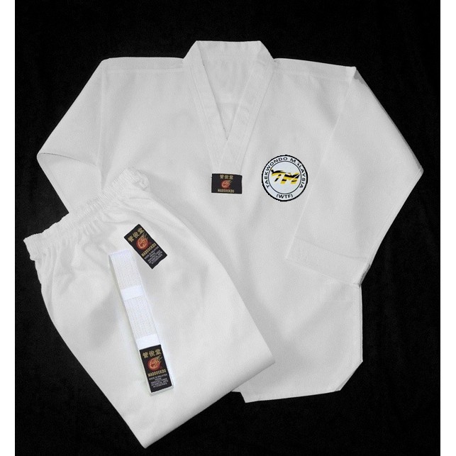 Add logo Maddockdo Brand Basic WTF Taekwondo Karate Kung fu Uniform