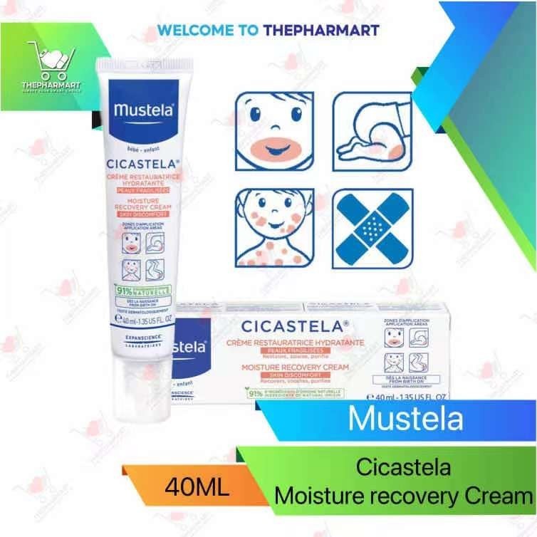 Mustela CICASTELA Moisture Recovery Cream (40ml) | Shopee Malaysia