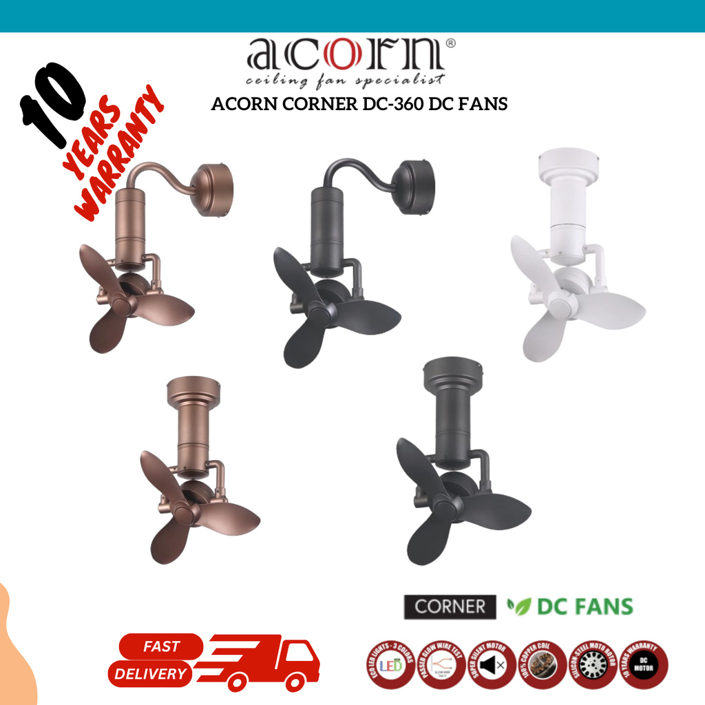 Acorn Corner DC-360 DC Fans 16
