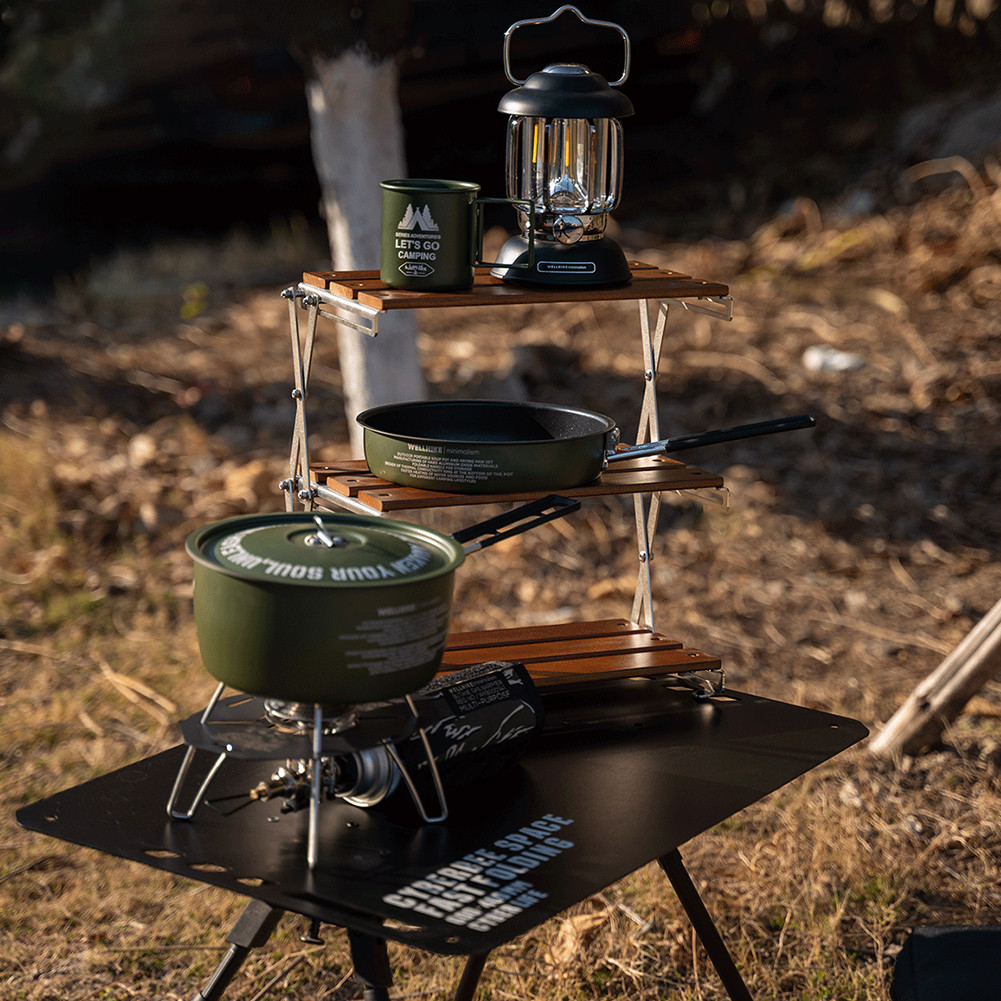WellHike Outdoor Camping Cooking Set Camping Pot and Fry Pan Set ...