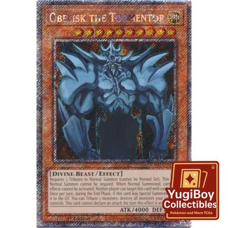 Obelisk the Tormentor - Platinum Secret 1st Edition SER RA04-EN116