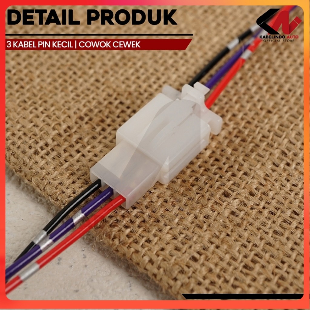 Small 3 Pin Connecting Socket / Mini Socket Car Motorcycle Connector ...