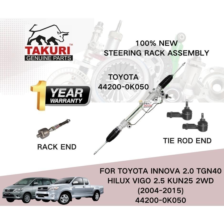 100% NEW STEERING RACK ASSY ASSEMBLY 44200-0K050 FOR TOYOTA INNOVA 2.0 ...