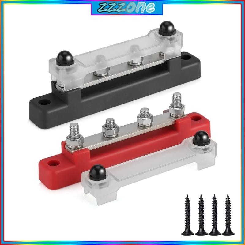 zzz Marine Terminal 12V 250A Power Distribution Block 48V 150A 4 Studs