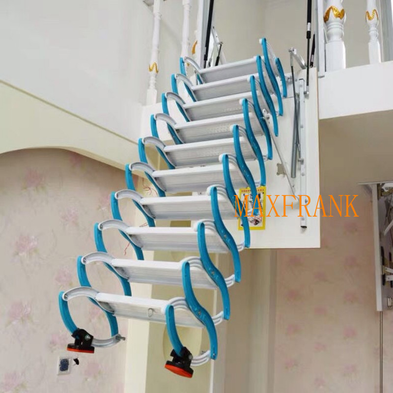 Folding stairs (not automatic)/loft ladder/Attic staircase/ garret ...