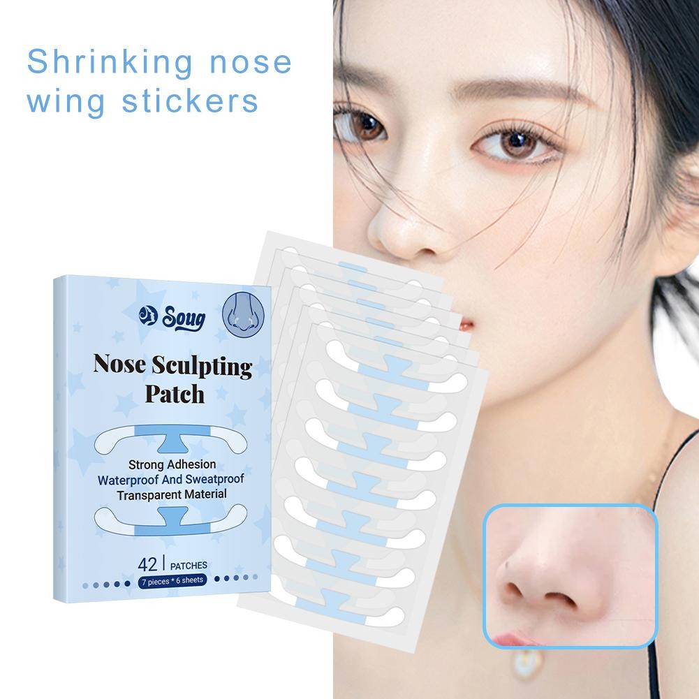 Box Shrinking Nose Wing Stickers Invisible Non Nose Stickers Reflecting ...