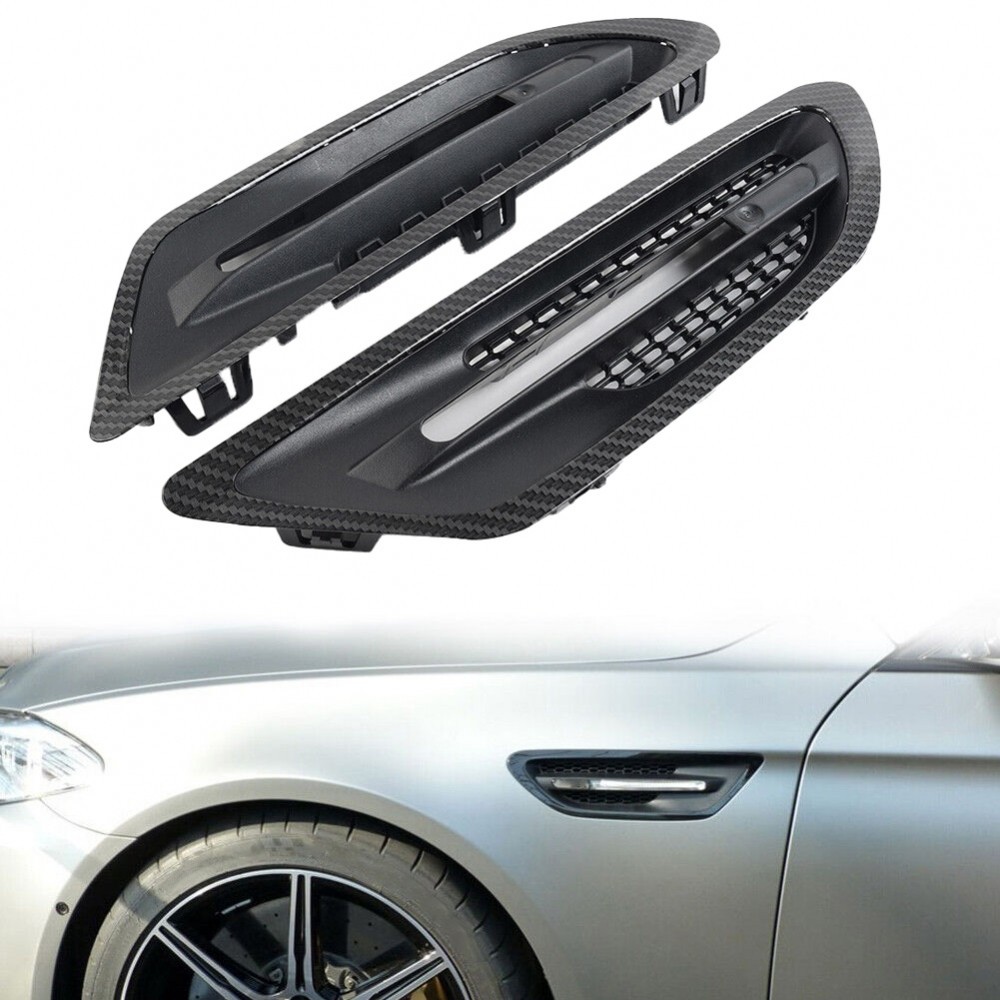 Customized Car Side Fender Air Vent Trim Cover for BMW F10 Sedan 5