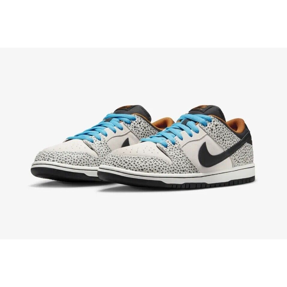 FZ1233-002 Nike SB Dunk Low Pro Electric Safari Phantom and Black (Men's)