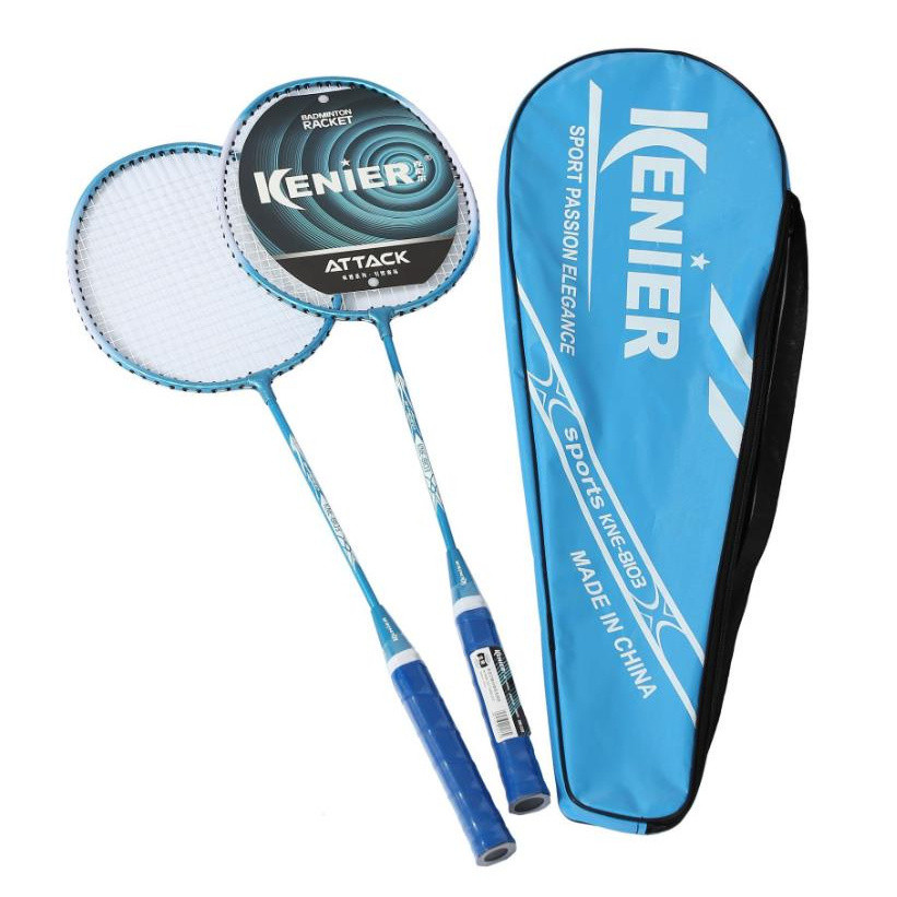 2pcs Badminton racket couple alloy split racket training student ...