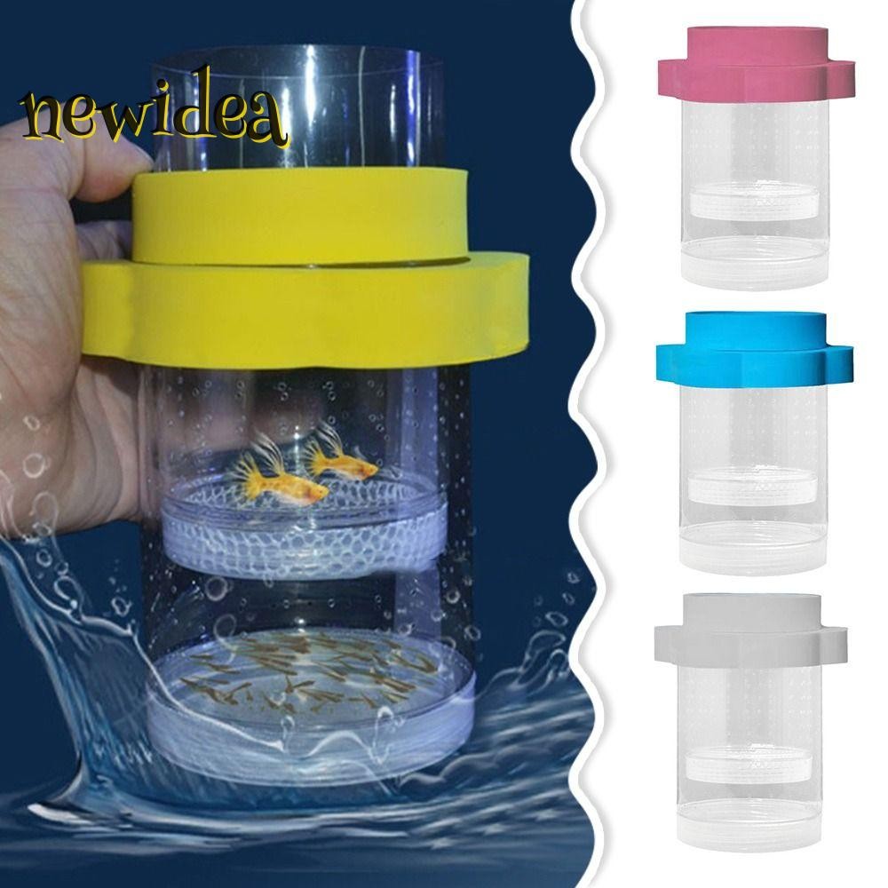 NEWIDEA Fish Breeding Isolation Box, Transparent Shrimp Guppy Floating ...