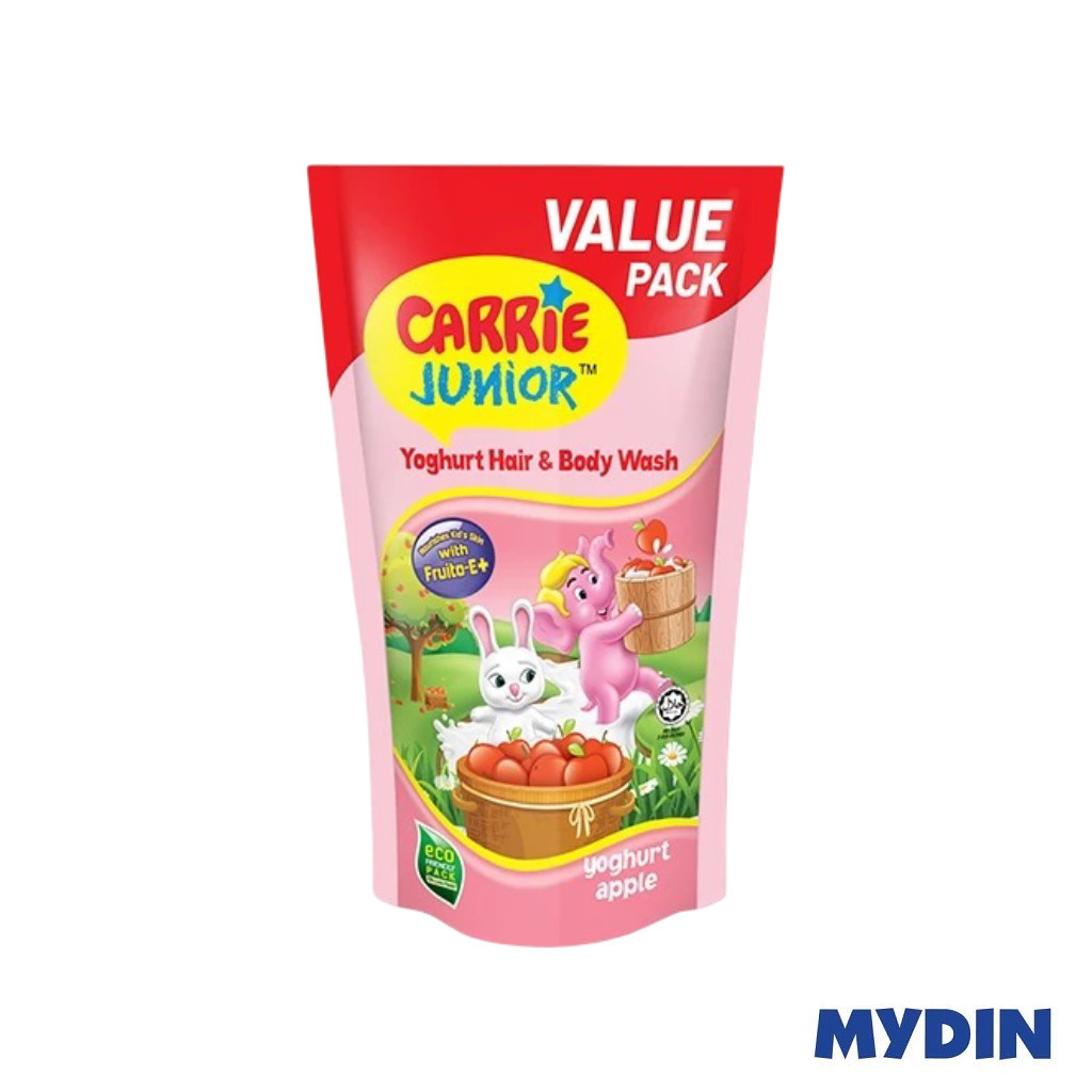 Carrie Junior Pencuci Rambut & Badan Isian Semula Yogurt Apple (475g ...