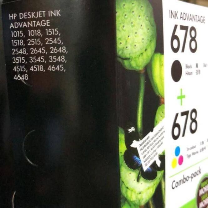 HP INK 678 BLACK or COLOUR PRINTER CARTRIDGES single | Shopee Malaysia