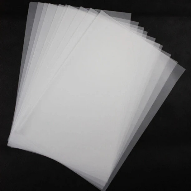 20 pcs Kertas surih A4/A5 Kertas mentega Kertas asid sulfurik Kertas ...