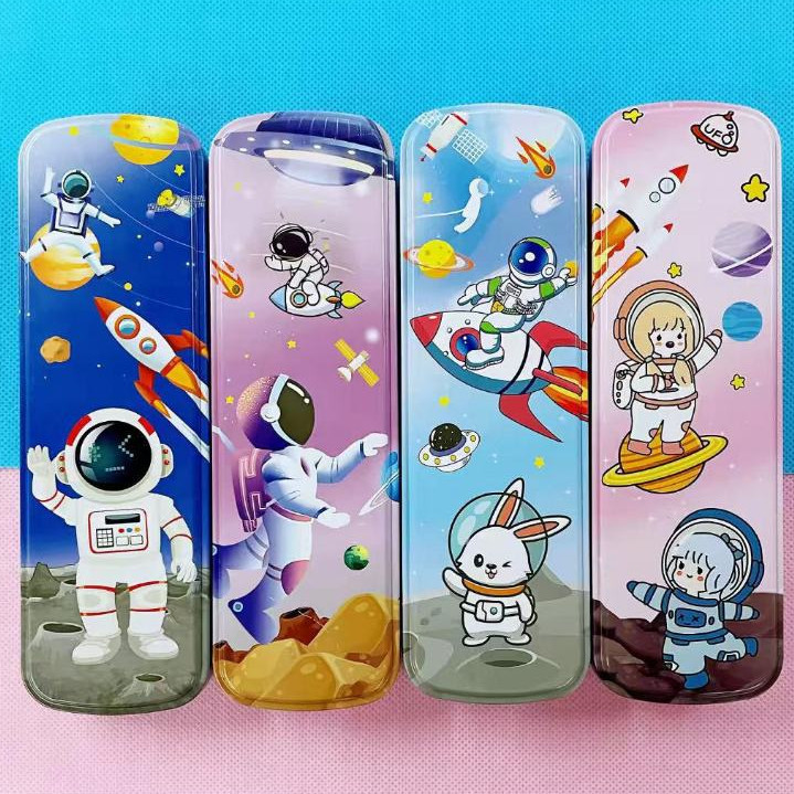 Kedaibutik Pencil Box Cans Aesthetic Kids Fancy Mini Import/ Pencil ...