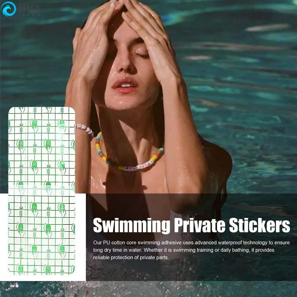 ISITA Swimming Invisible Private Sticker, Skin Protective Seamless ...