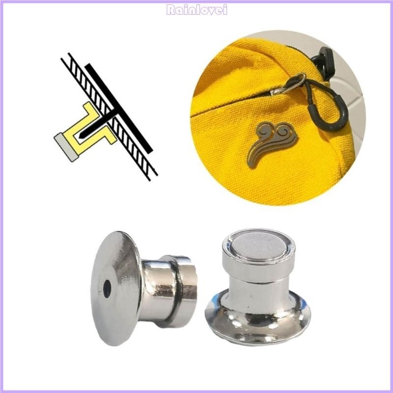 RAINL 10pcs Magnetic Pin Backs Locking Clasp Convert Enamel Pins to ...