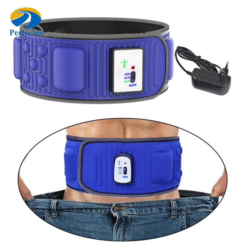 Perfeclan Slimming Belt Training Vibrating Belly Waist Massager Home Gym Waist Trimmer Shopee Malaysia