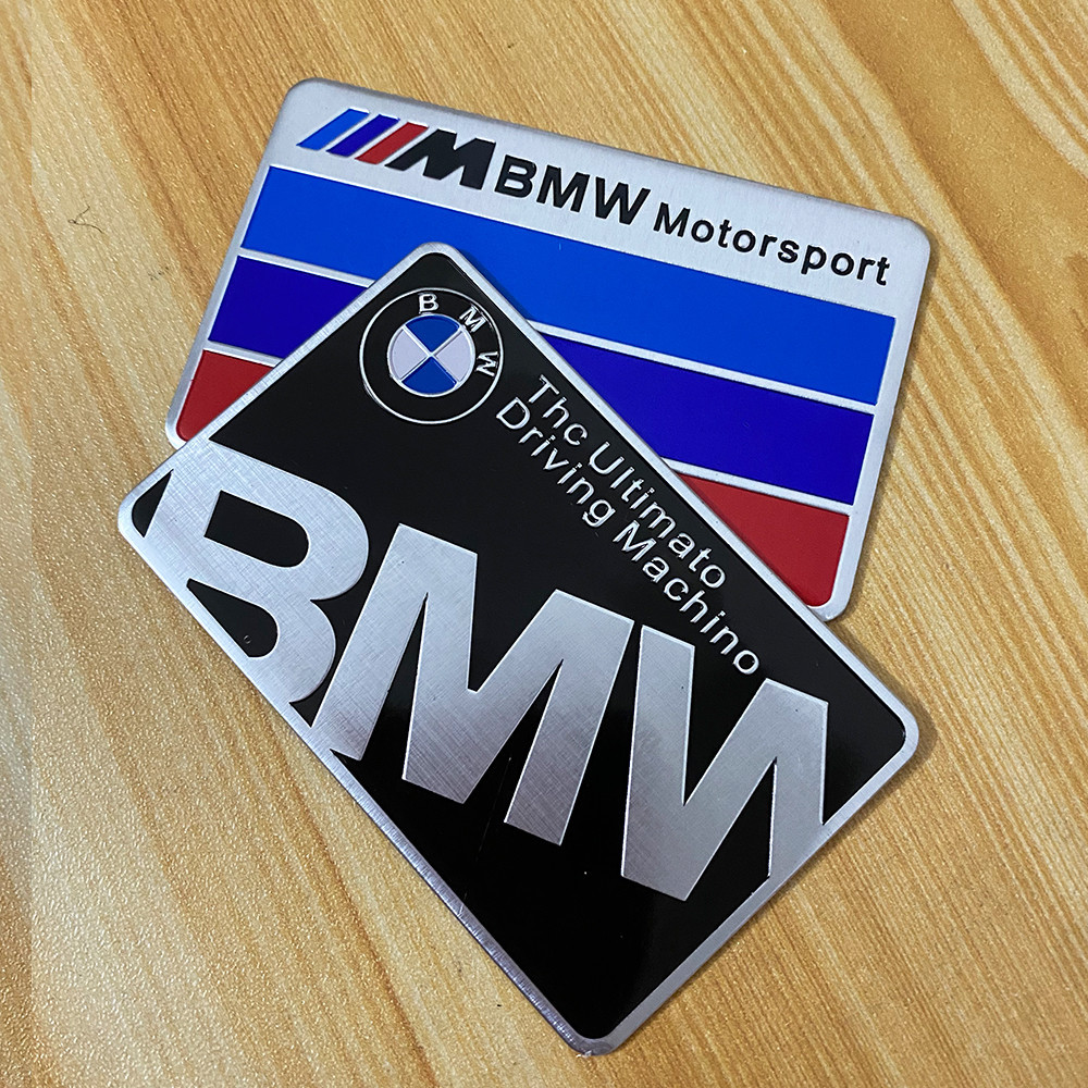 1Pcs 3D M Performance Car Interior Metal Sticker Car Logo Car Sticker ...