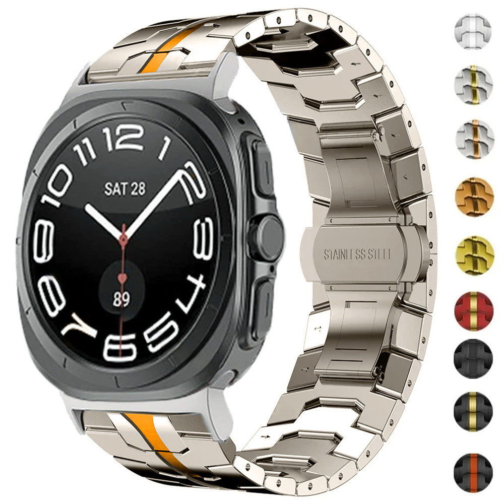 Stainless Steel Band Compatible for Samsung Galaxy Watch 7 Ultra 47mm