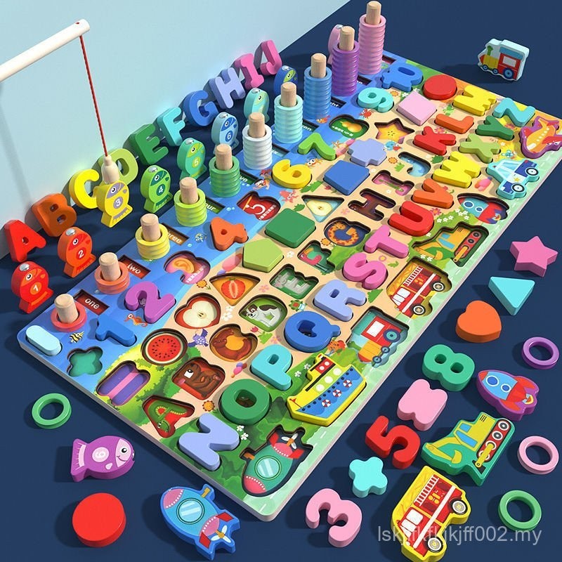 Children's Toys Digital Building Blocks Puzzle Intellectual Power ...