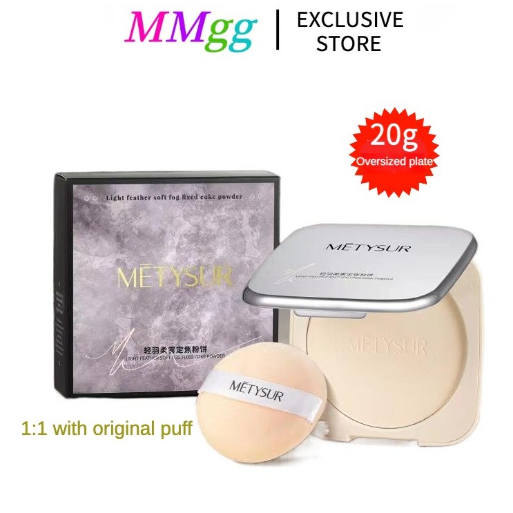 METYSUR Soft Mist powder matte natural makeup setting powder is clear ...