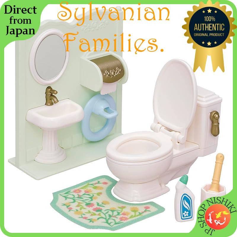 Sylvanian Families Calico Critters – Set Carriola y Accesorios Sophie Coneja Bebé - Koko Station