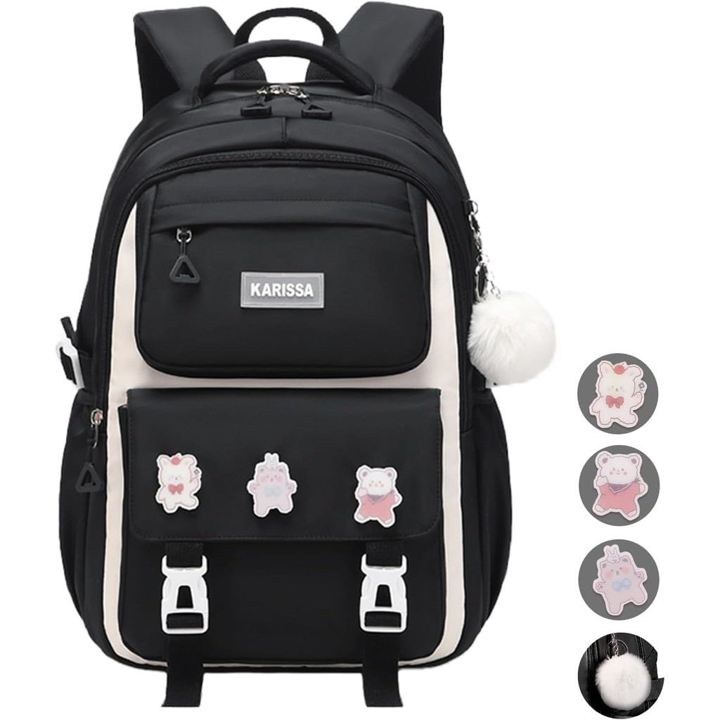 School Backpacks for Girls Middle Schoolbag Elementary Student Bookbag Large Casual School Daypacks for Teens Girls Shopee Malaysia