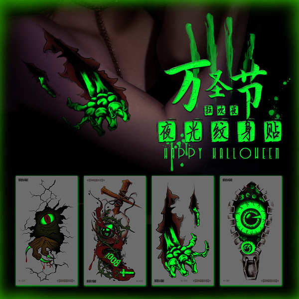 tattoo sticker waterproof tattoo sticker halloween sticker 2024 ...