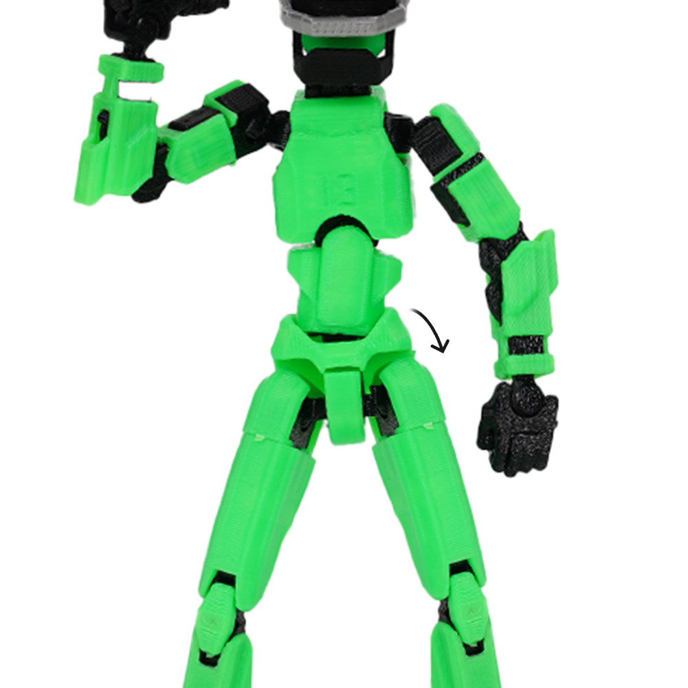 3D Printed Action Figure Action Figure Dummy Desk Decoration for Game ...