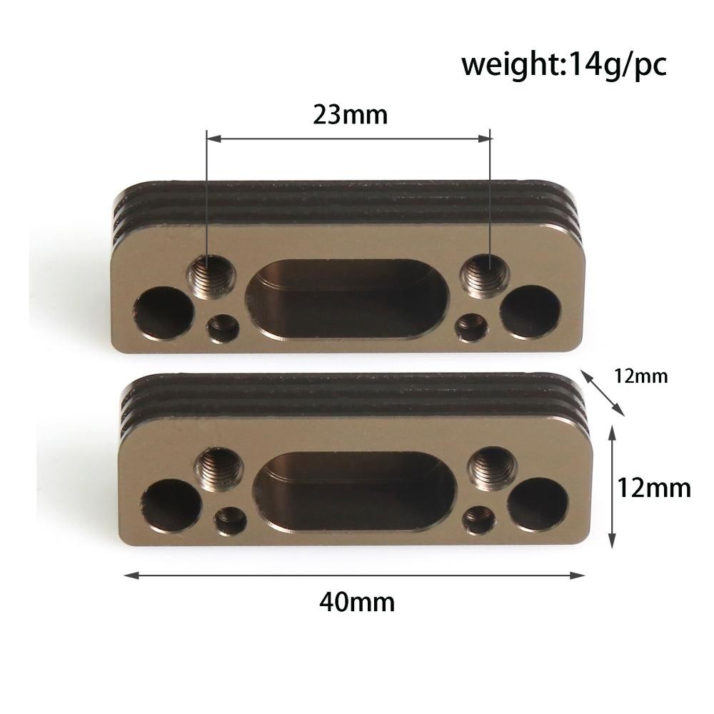 RC Car Upgrade PartsEngine Engine Base Bracket For kyosho 1/8 MP9 MP10 ...