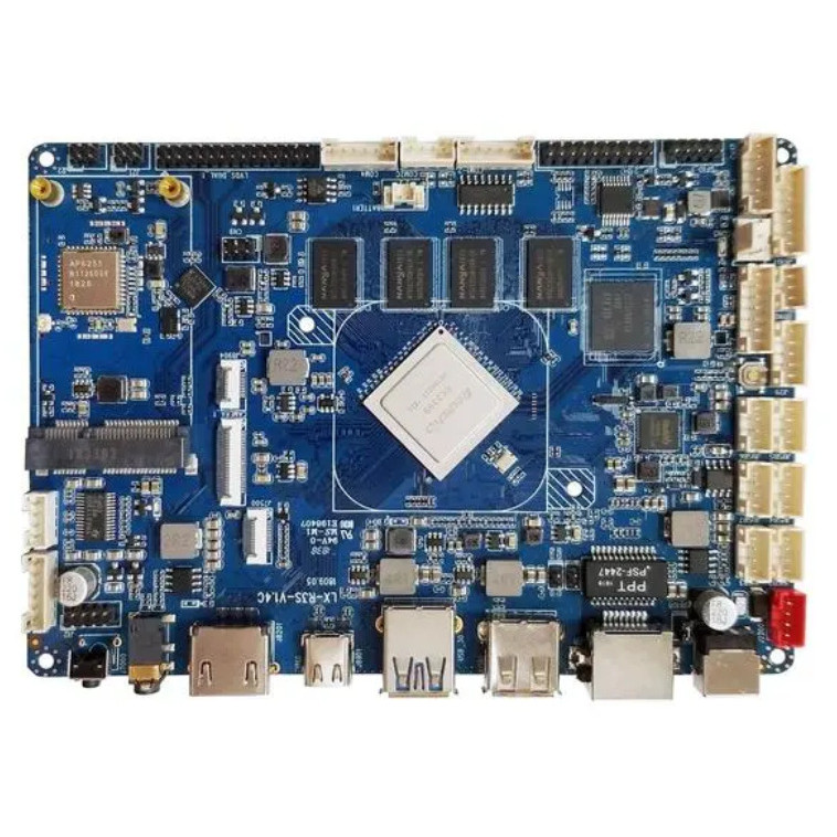 Rockchip RK3588 RK3568 RK3399 Papan Pembangunan Papan Induk Android ...