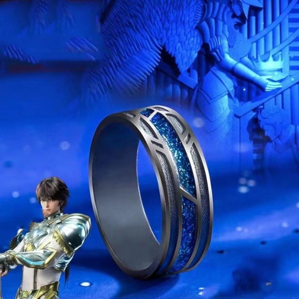 God Seal Throne Ring Co-Branded National Light Luxury Anime Merchandise ...